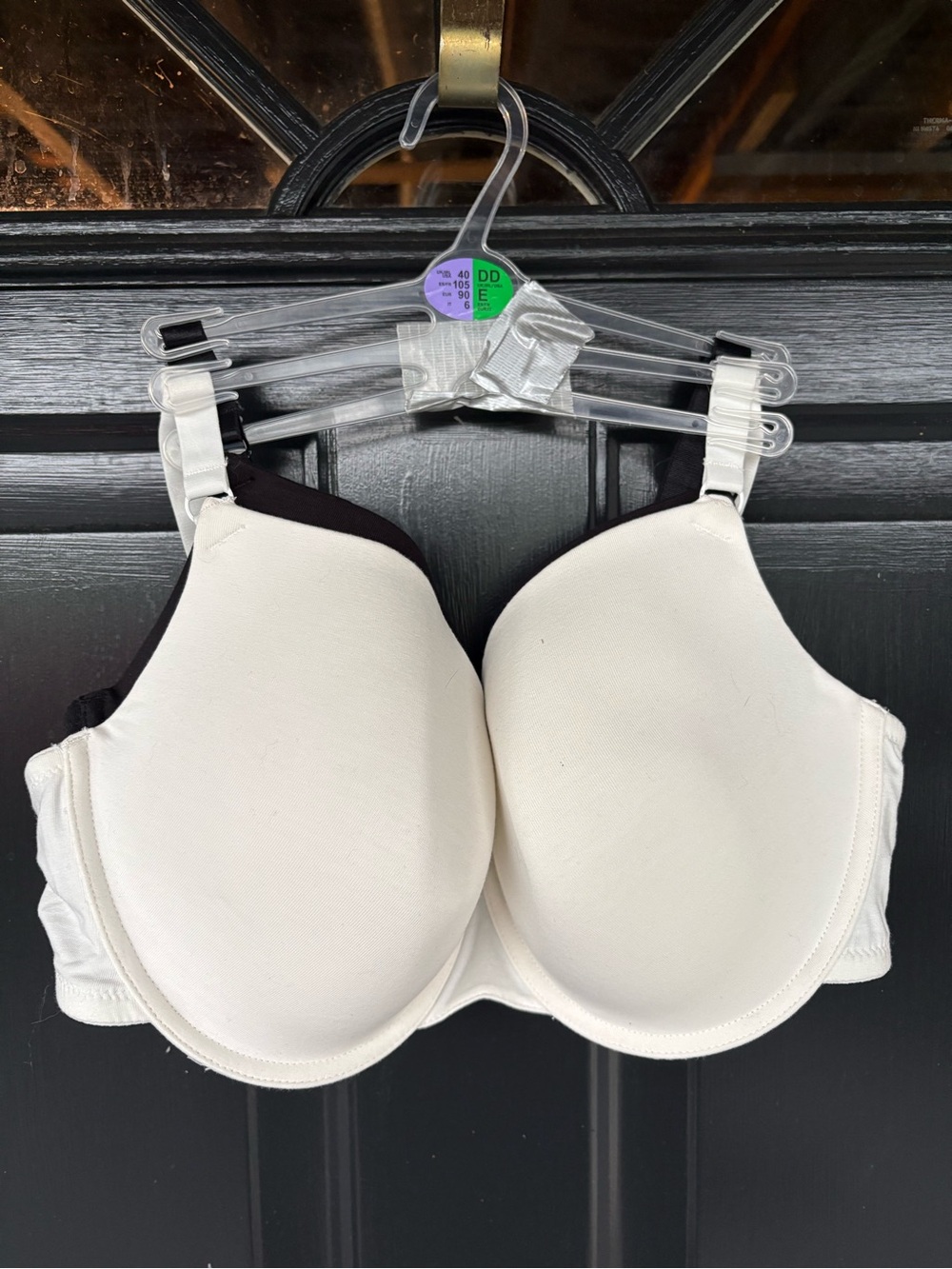 Primark White & Black Padded T-Shirt Bra